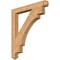 Ekena Millwork Merced Arts & Crafts Smooth Bracket, Western Red Cedar, 3 1/2"W x 32"D x 36"H BKT04X32X36MRC03SWR - alternate 1